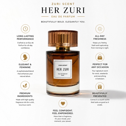HER ZURI – Luxury Eau De Parfum (50ml)